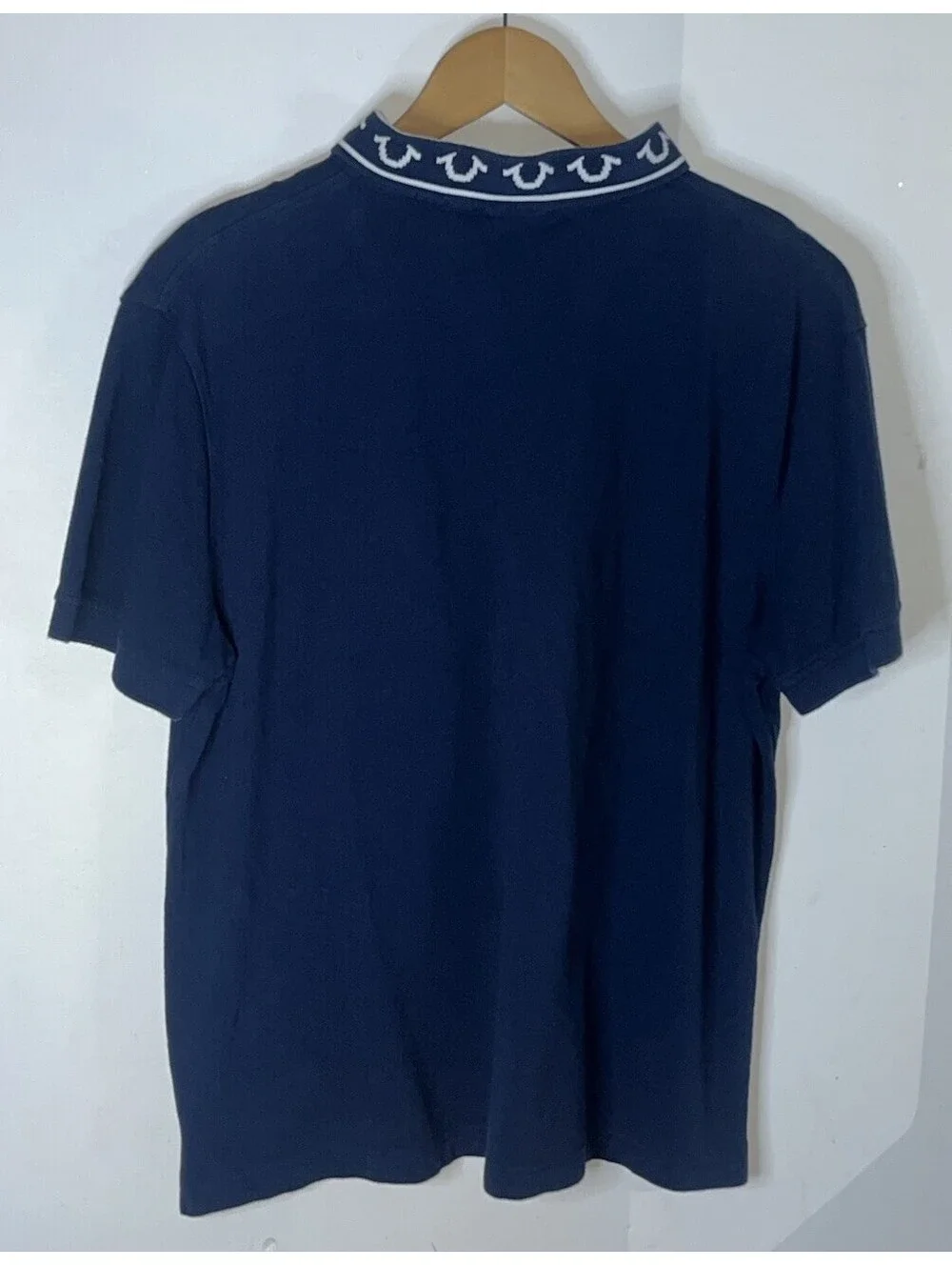 True Religion Short Sleeve Relaxed Polo Shirt Men’s Large PTP 22”
